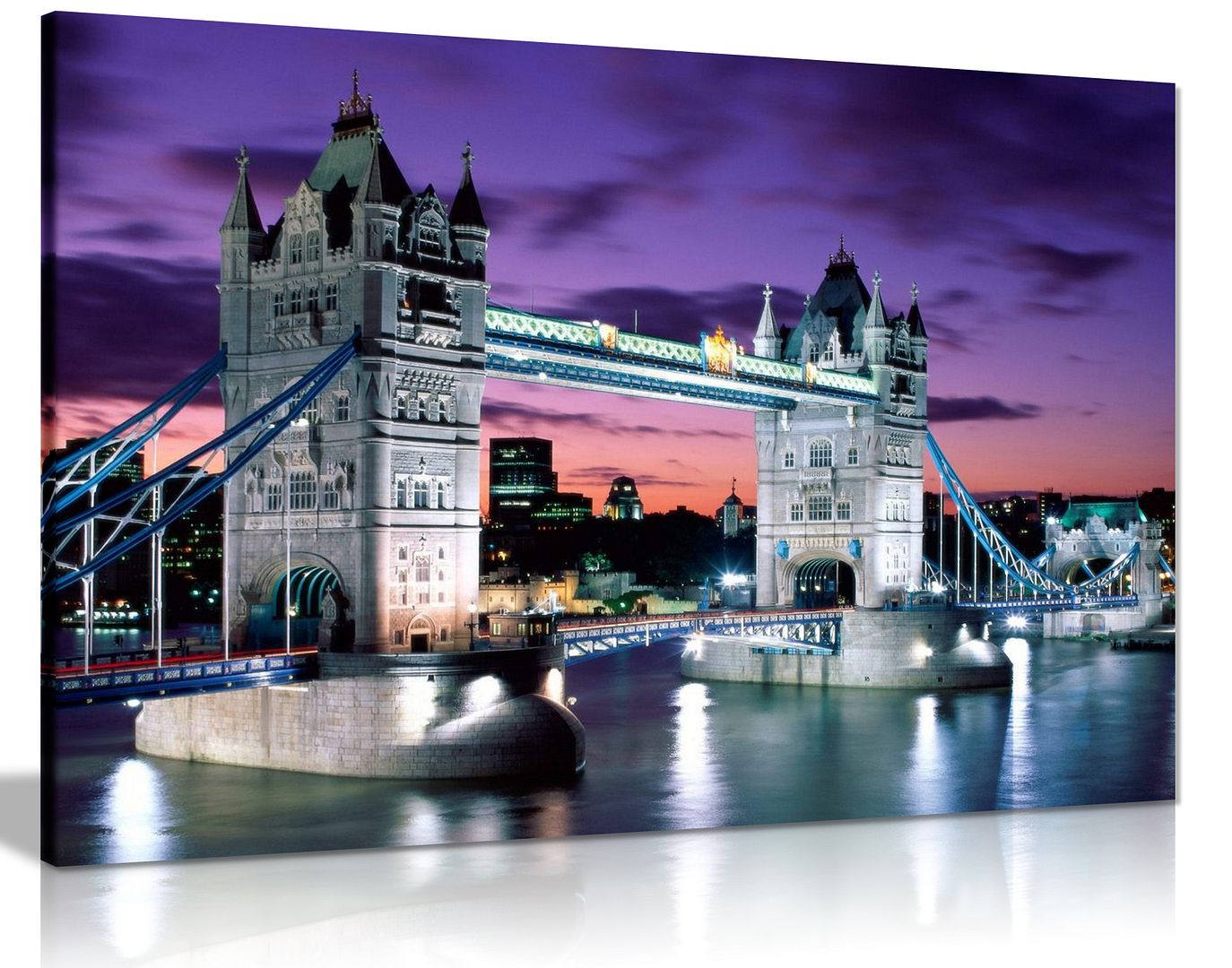 London Tower Bridge Canvas Wall Art Picture Print eBay
